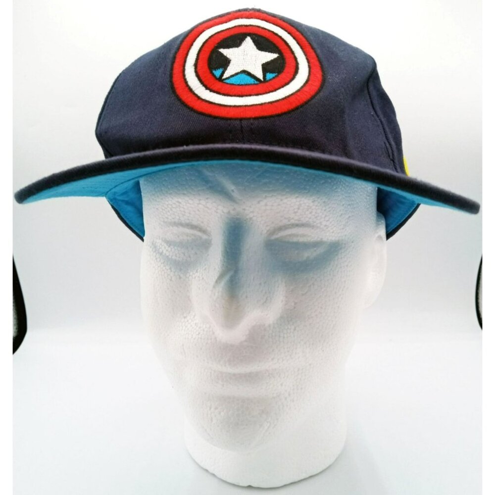 Hat Marvel Comics Captain America Shield Embroidered Baseball Cap Adjustable